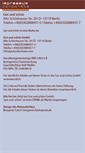 Mobile Screenshot of gutundschoen.com